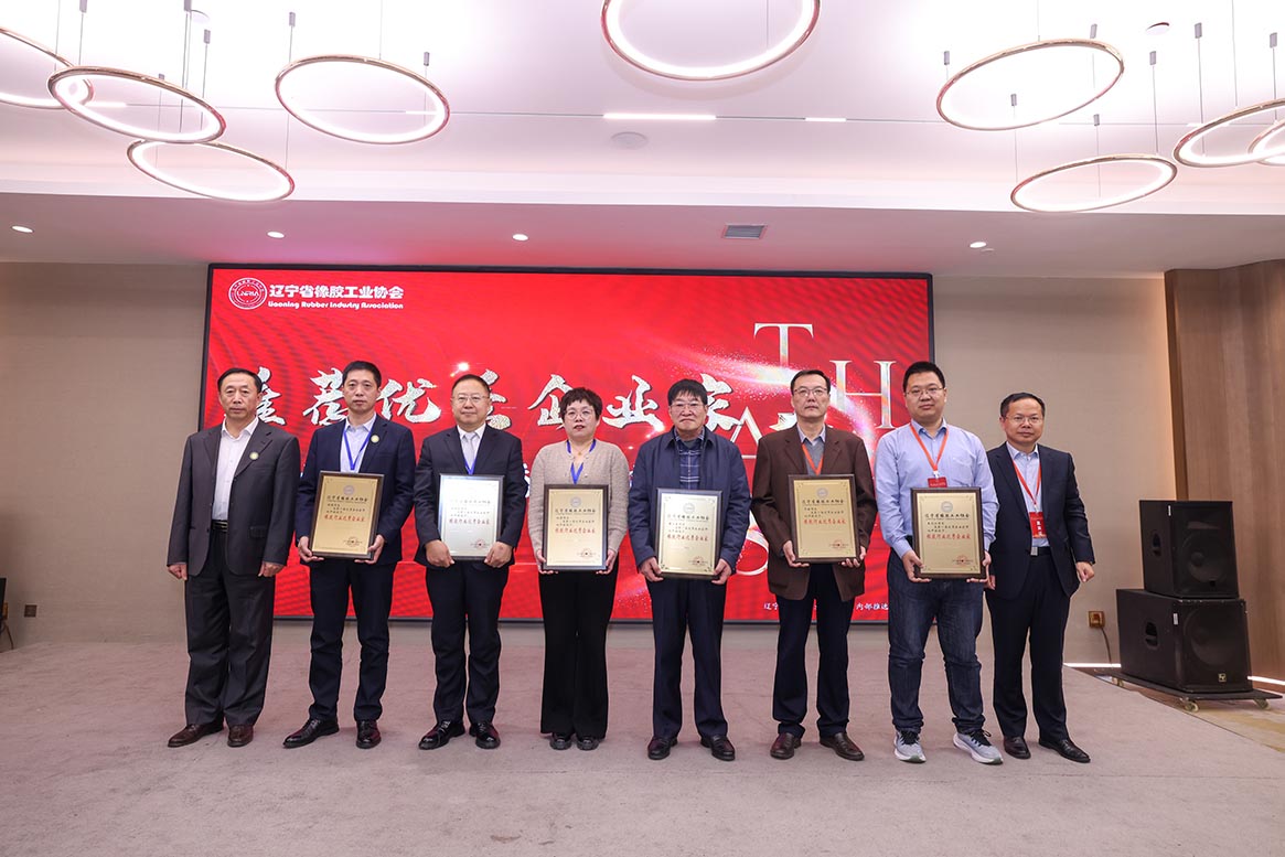 大连华韩橡塑机械有限公司董事长戴永良荣获“橡胶行业优秀...